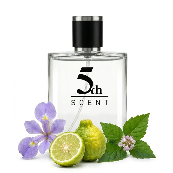 M99 fragrance display with scent ingredients
