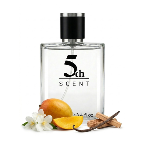 F10 fragrance display with scent ingredients