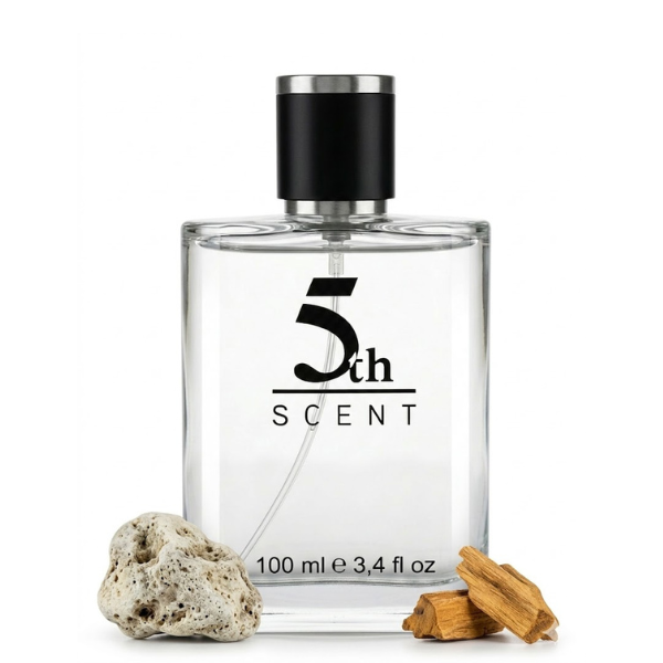 M5 fragrance display with scent ingredients